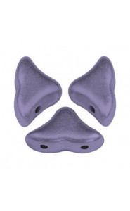 Les perles par Puca® Hélios beads Metallic mat purple 23980/79021